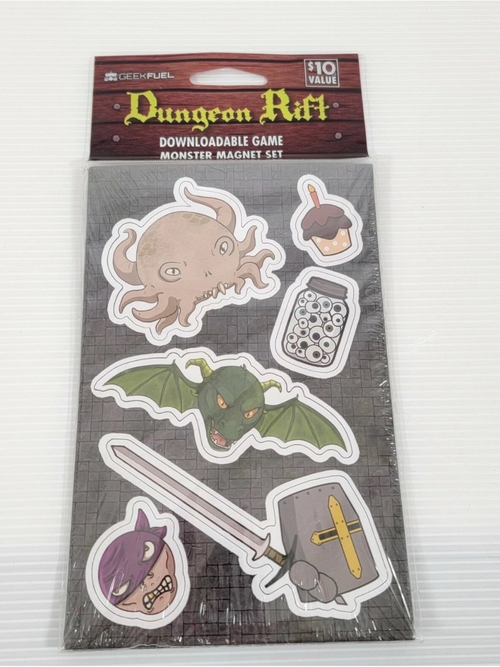 NEW Dungeon Rift Game + Monster Magnet Set Geek Fuel Exclusive Steam Code